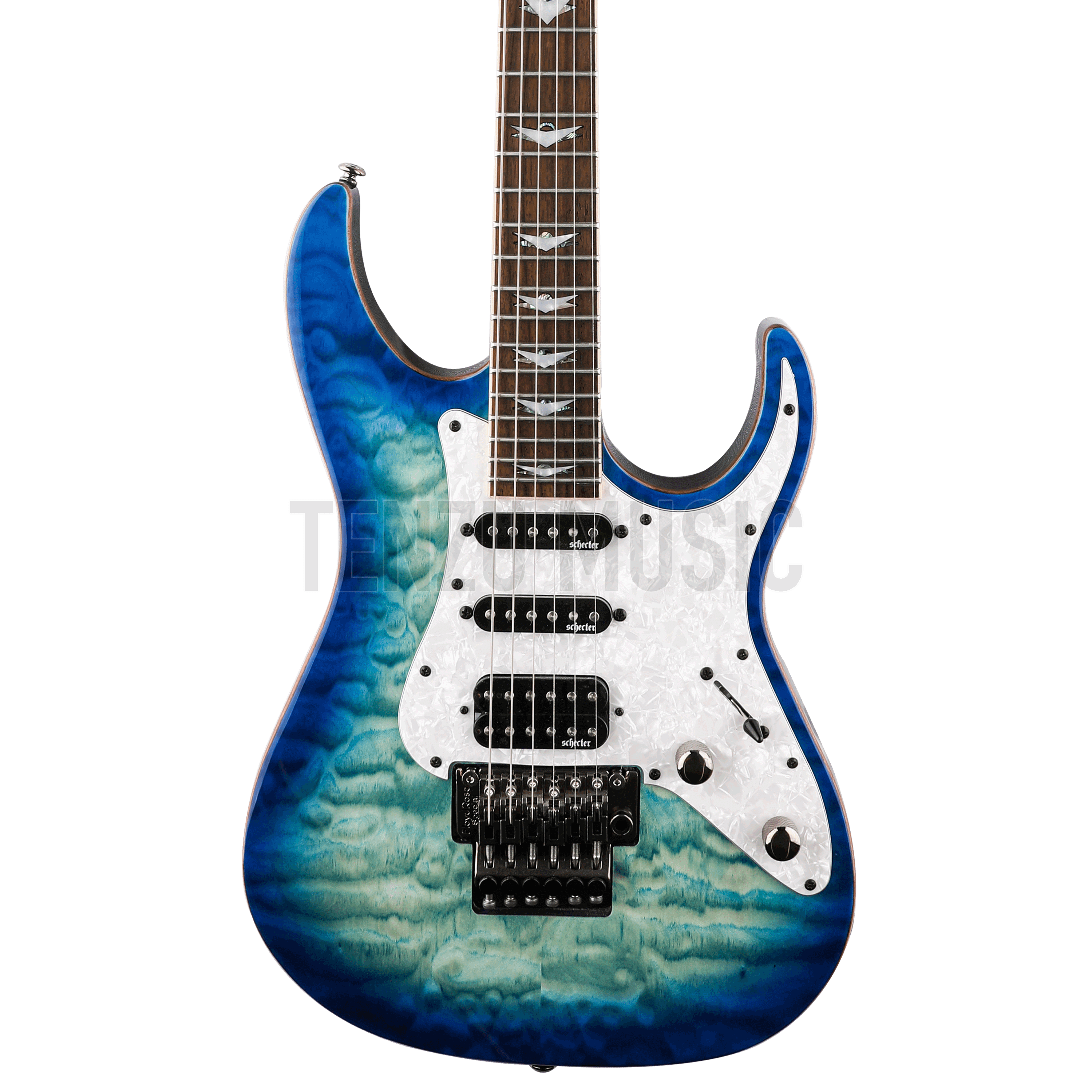 Schecter Banshee Extreme FR Ocean Blue Burst