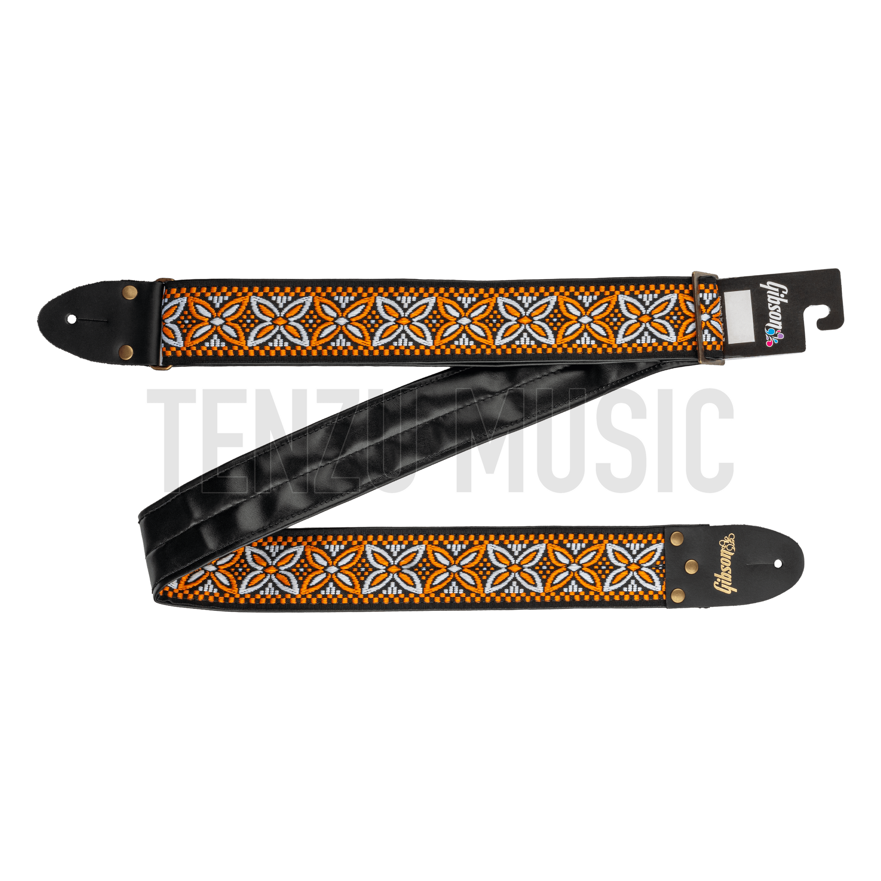 Gibson Vintage Original Orange Lily Strap